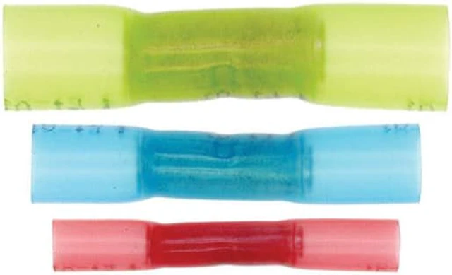 Alt view image 2 of 4 - Heat Shrink Butt Connectors 14/16ga;50/bag;blue