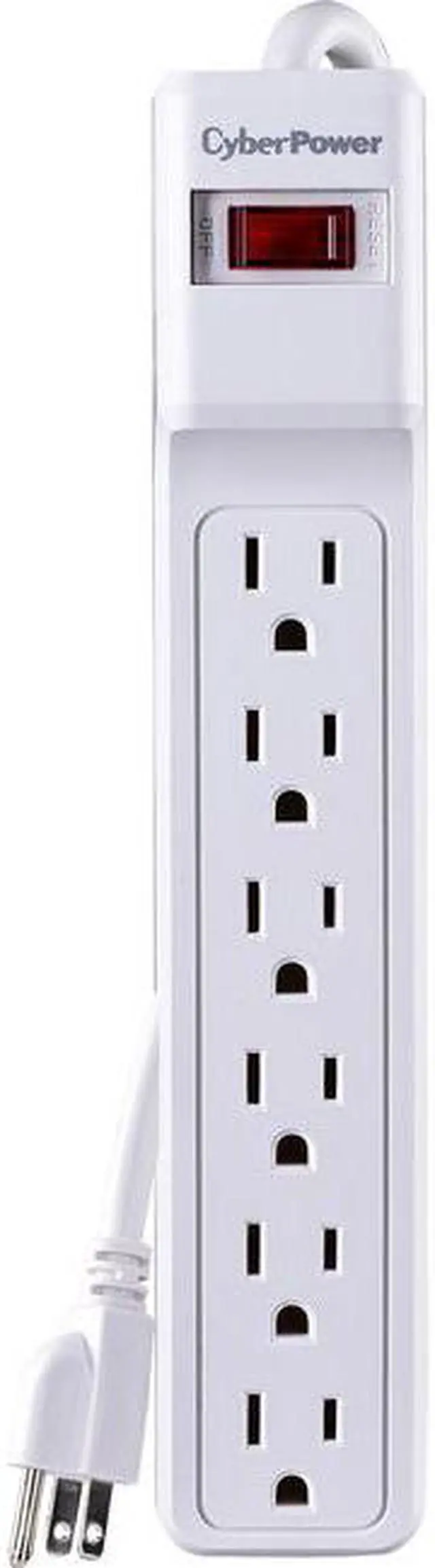 Main image of CyberPower Essential CSB606W 6-Outlet Surge Suppressor Protector