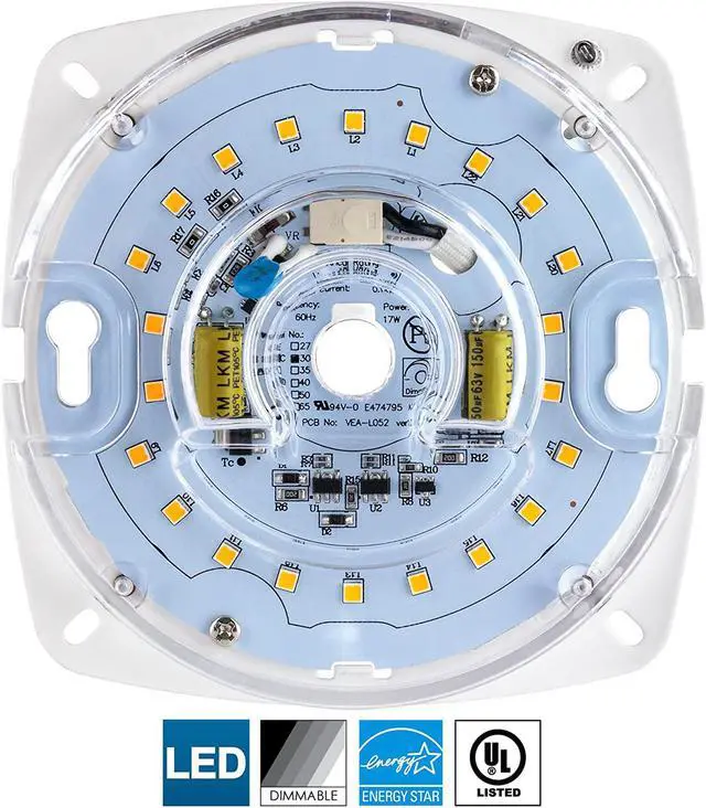 Main image of LED Ceiling Light Fixture Tuneable 27K/30K/40K/50K/65K, 6.5 Inch, 30 Watt
