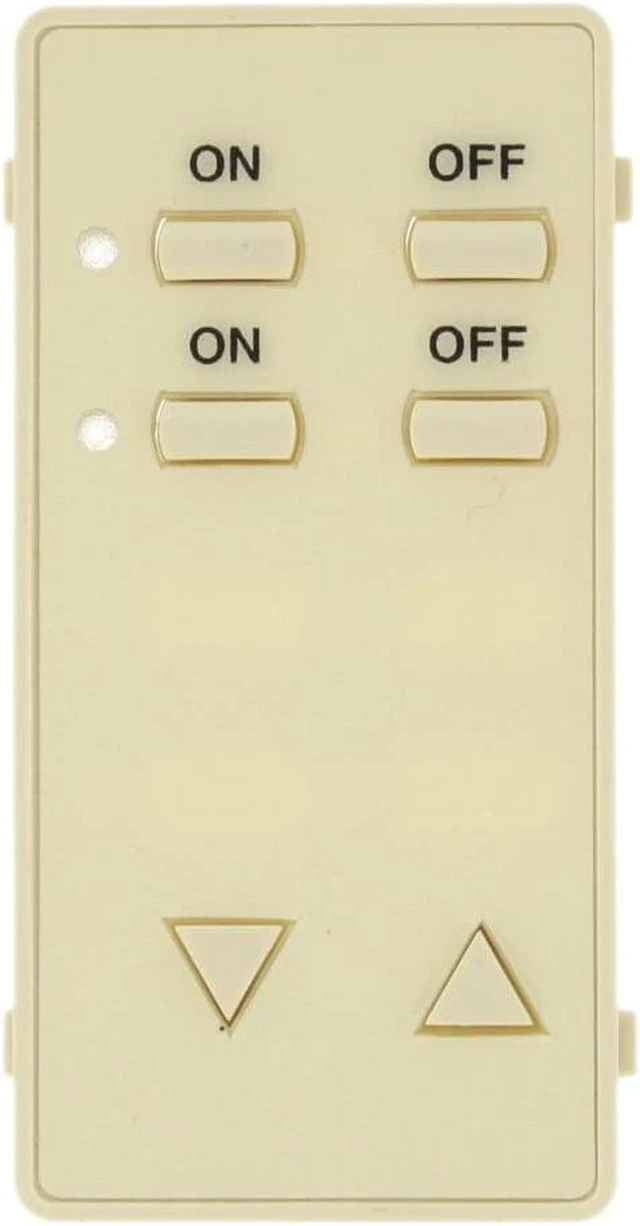 Main image of Leviton DCK2D-A Color Change Kit for 2 Address Decora Home Controls (DHC) Controller, Almond