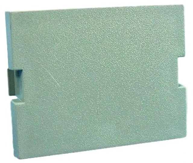 Main image of Leviton Gray MOS Wallplate Blank Insert Module 1.5 Unit 41294-2BG