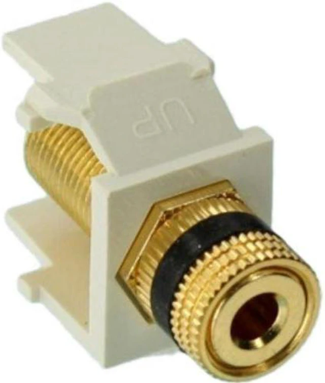 Alt view image 2 of 2 - Leviton QuickPort Binding Post Adapter