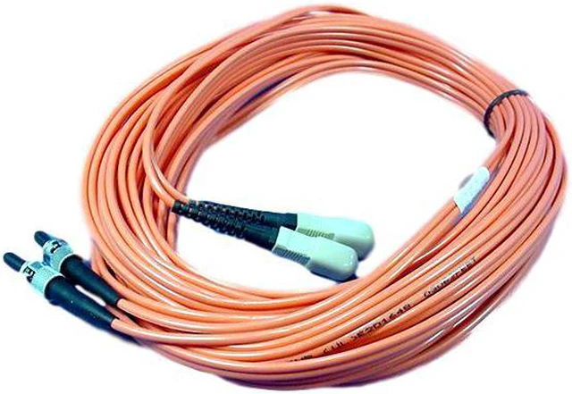 Main image of New Leviton 10m ST-SC Fiber Optic Patch Cable Cord Duplex Multimode 5H200-M10