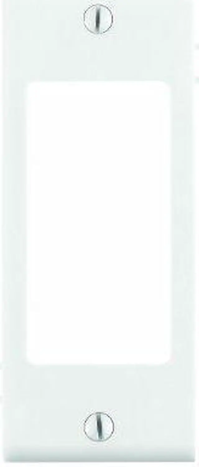 Alt view image 2 of 2 - Leviton PSC26-W White Decorator Sectional Center Wall Plate
