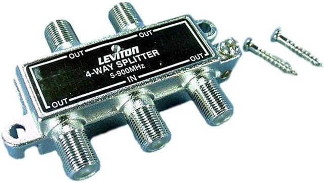 Main image of Leviton C5004 Four-Way Splitter