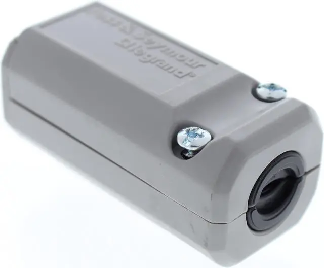 Alt view image 2 of 3 - Pass & Seymour Legrand MaxGrip Gray Heavy Duty Connector NEMA 5-15R PS5969-GRY