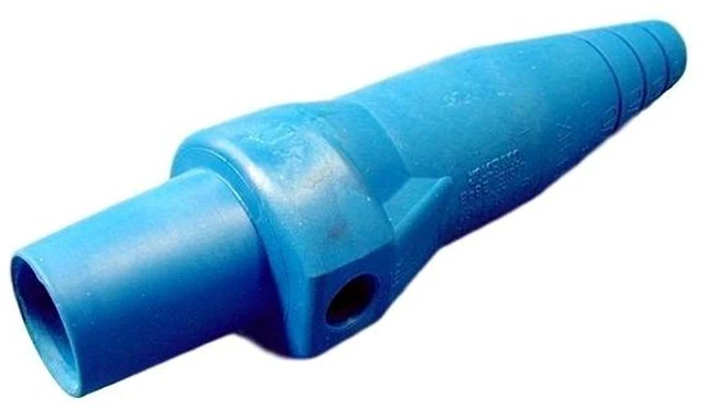 Main image of Leviton 16SDF-22B Blue 16 Series Female Cam-Type Detachable Plug Insulator Sleeve