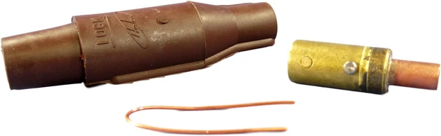 Main image of New Leviton Brown 16 Series Cam Type Female Plug High Amp Plug 400A 600V 16V25-H