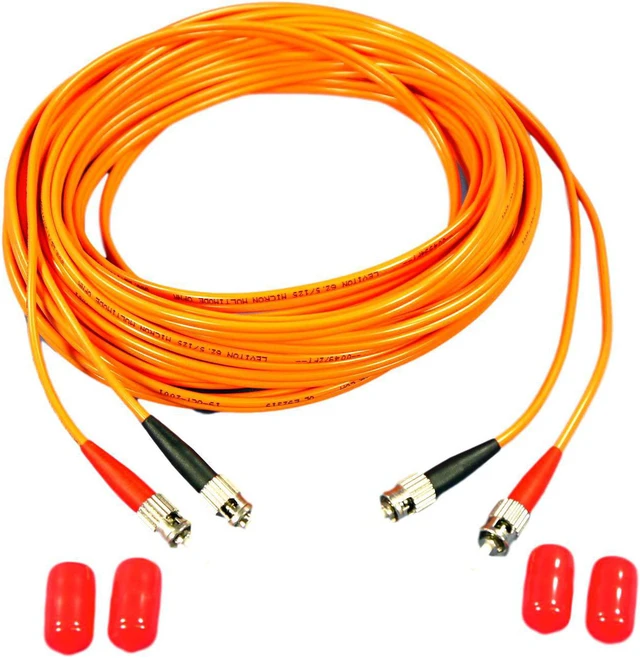 Main image of 10M Leviton Fiber Optic Multi-Mode Duplex Patch Cable Cord SC 62.5/125 62DST-M10