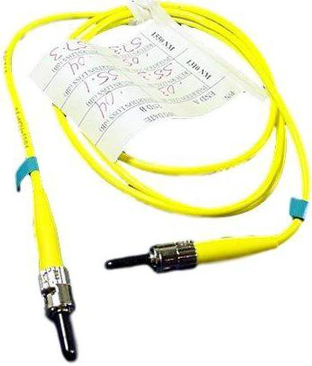 Main image of Leviton UPSST-S01 1 Meter Simplex Singlemode Fiber Optic Patch Cord ST/UPC to ST/UPC