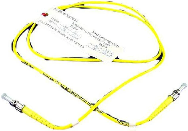 Main image of 1M Leviton Fiber Optic Singlemode Simplex Patch Cable Cord SM ST SPC SPSST-S01