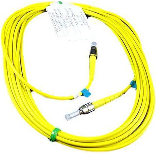 Main image of 5M Leviton Fiber Optic Single-Mode Simplex Patch Cable Cord ST FC UPC UPSTF-S05