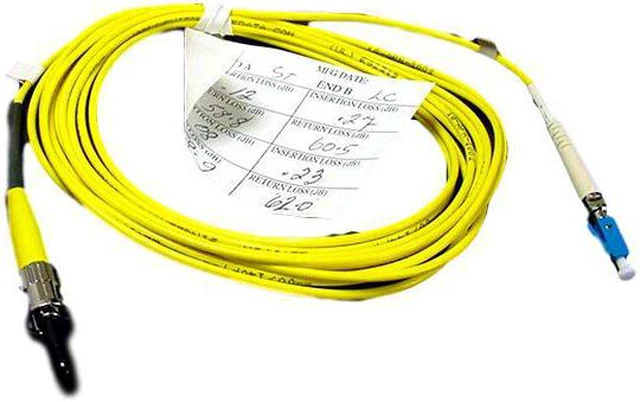Main image of 3M Leviton Fiber Optic Singlemode Simplex Patch Cable Cord ST LC SPC SPSTL-S03
