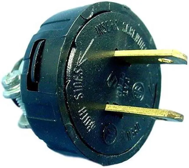 Main image of Leviton Plug Vinyl Rnd 15Amp 1064-3609