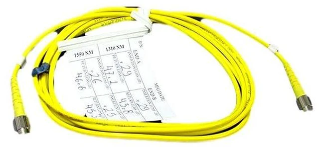 Main image of 2M Leviton Fiber Optic Singlemode Simplex Patch Cable Cord FD FC SPC SPSFC-S02