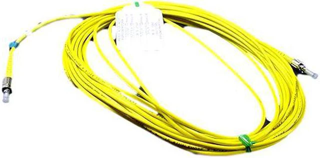 Main image of 10M Leviton Fiber Optic Single-Mode Simplex Patch Cable Cord ST FC UPC UPSTF-S10
