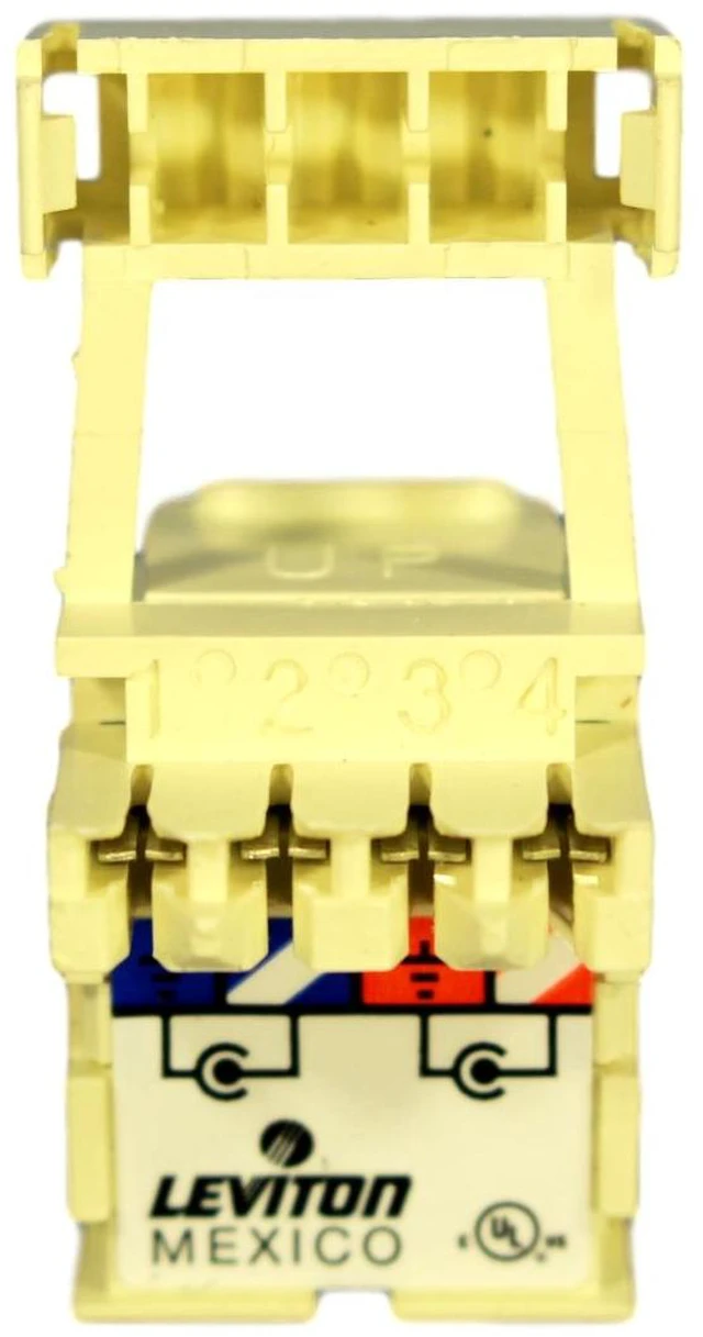 Main image of Leviton QuickPort RCA Connector