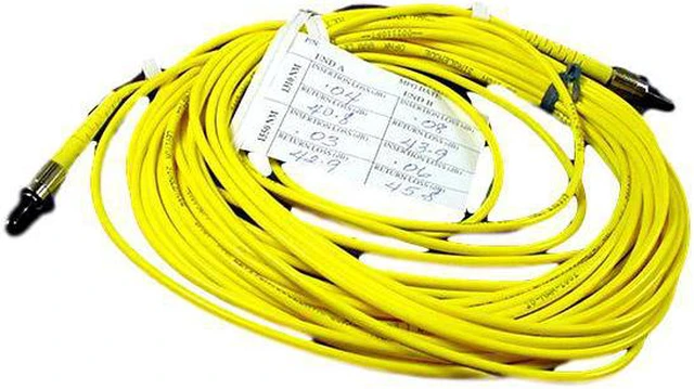 Main image of 10M Leviton Fiber Optic Singlemode Simplex Patch Cable Cord FC FC SPC SPSFC-S10