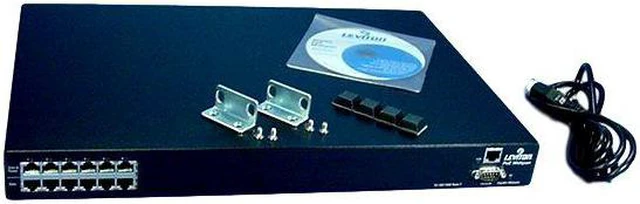 Main image of Leviton M3006-1UB 6 Port 10/100/1000 Power over Ethernet Midspan