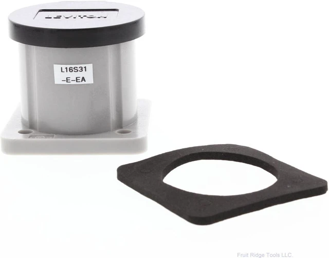 Main image of Leviton 16S31-E Black 16 Series Cam-Type Panel Receptacle NEMA 3R Enclosure