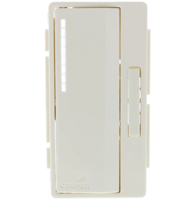 Main image of Cooper Wiring Devices ARC-A-BP Face Plate Color Change Kit for Accessory Remote Dimmer Model ARD, Almond