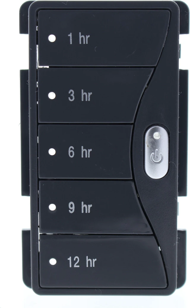 Main image of Cooper Wiring Devices 952HKSG-P Face Plate Color Change Kit for Aspire Timer (1,3,6,9,12), Silver Granite Color