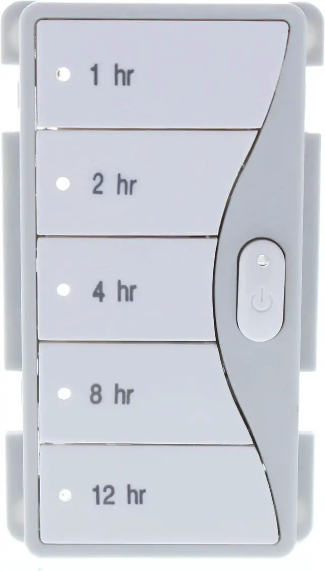 Main image of Cooper Wiring Devices 951HKWS-P Aspire Color Change Kit for 1,2,4,8,12 Hour Timer, White Satin (Pale Gray)