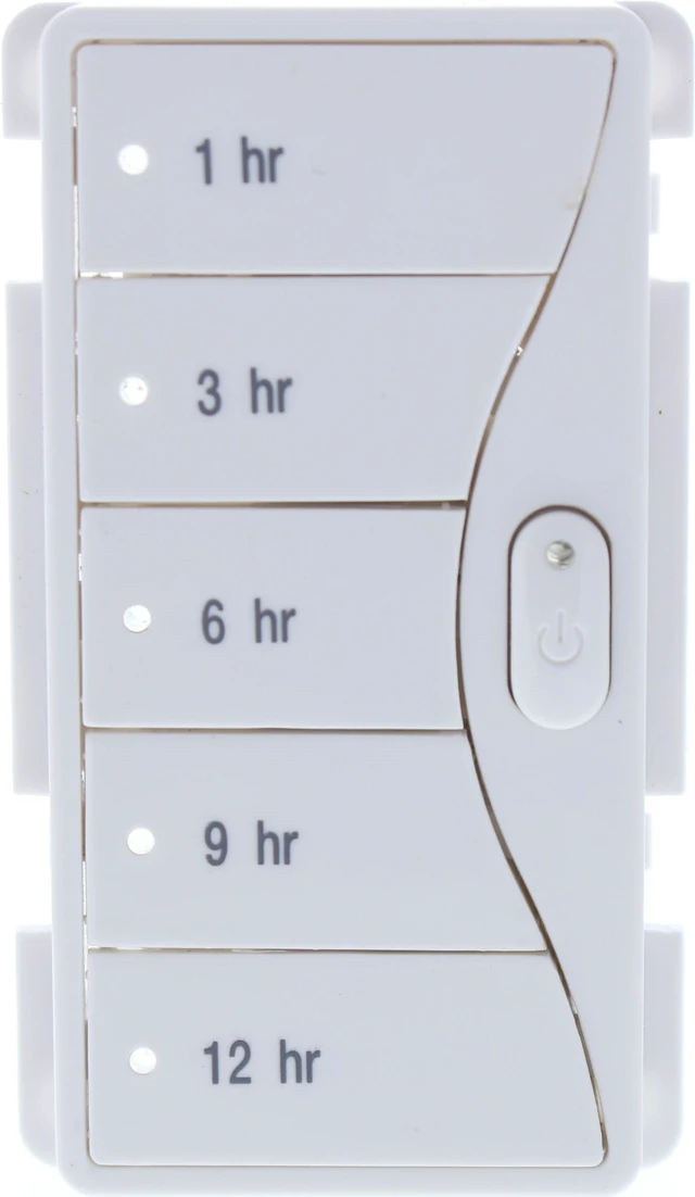 Main image of Cooper Wiring Devices 952HKAW-P Face Plate Color Change Kit for Aspire Timer (1,3,6,9,12), Alpine White
