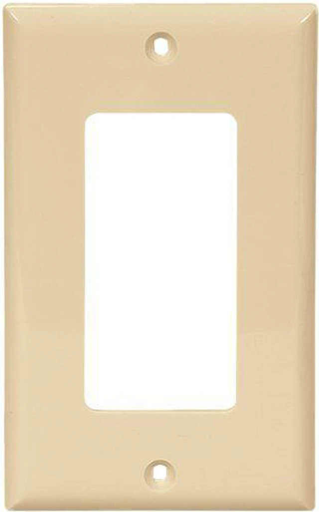 Main image of Cooper 5151V Ivory Unbreakable Single Gang Decorator Wall Plate