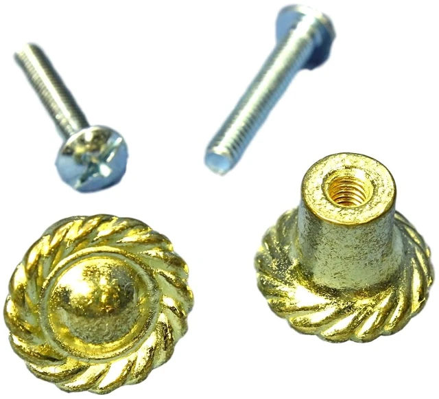 Main image of National hardware 240-796 Bright Brass Decorative Knob