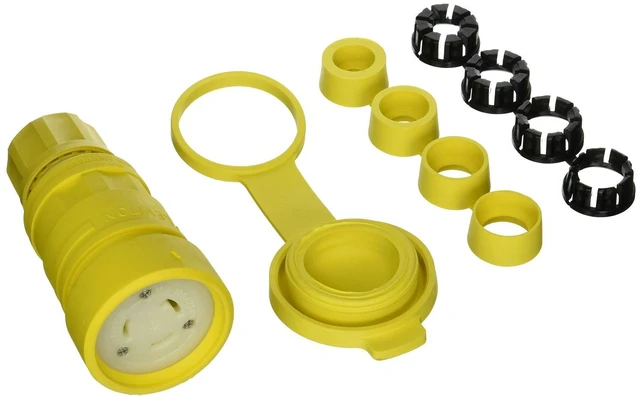 Main image of Wetguard Locking Connector Plug NON-NEMA 30A 125/250V 29W08