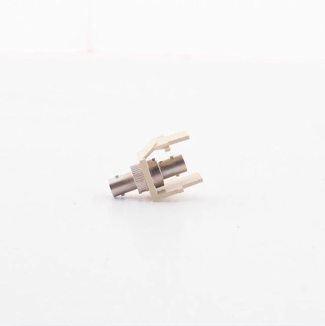 Alt view image 3 of 3 - Leviton QuickPort ST Thread-Lock Fiber Optic Adapter