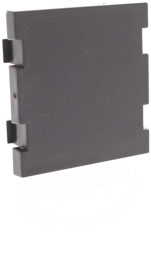 Main image of Leviton 41292-2BE Blank Insert Module for Leviton Multimedia Outlet System (MOS) Wall Plate, 2.0 Units High, Black