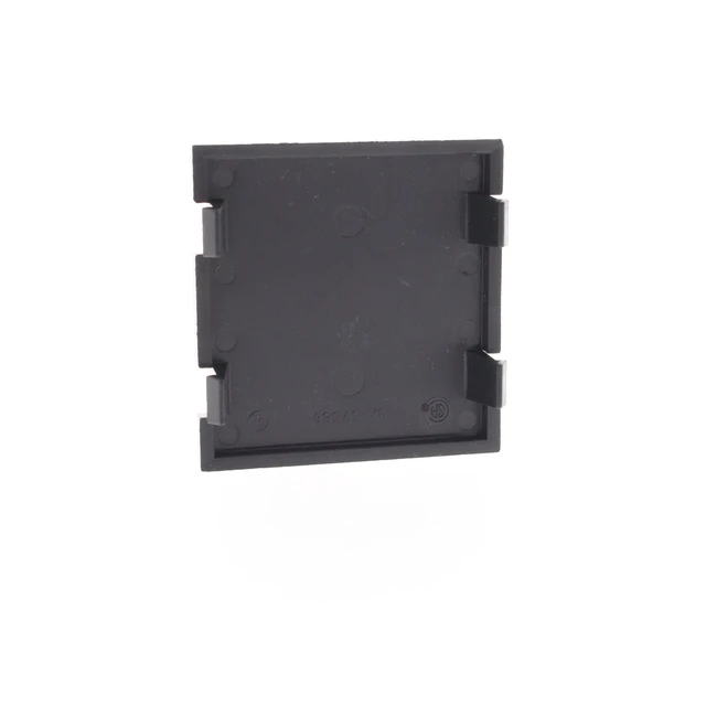 Alt view image 3 of 4 - Leviton 41292-2BE Blank Insert Module for Leviton Multimedia Outlet System (MOS) Wall Plate, 2.0 Units High, Black
