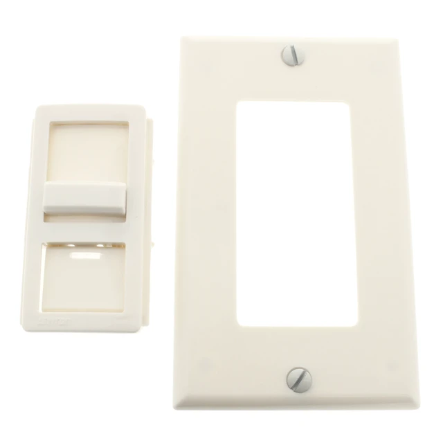 Alt view image 3 of 4 - Leviton IPQFK-T Light Almond Illumatech Fan Control Color Change Kit