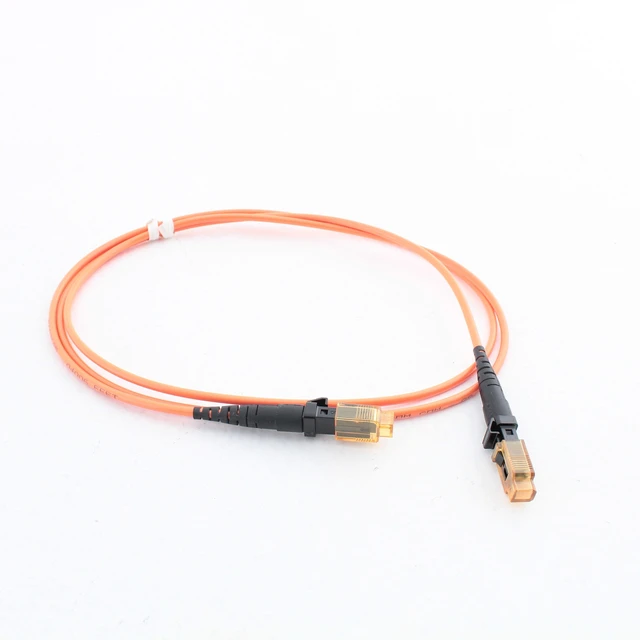 Main image of 1M Leviton Fiber Optic Multi-Mode Duplex Patch Cable Cord MT-RJ 50mic 50DMJ-M01