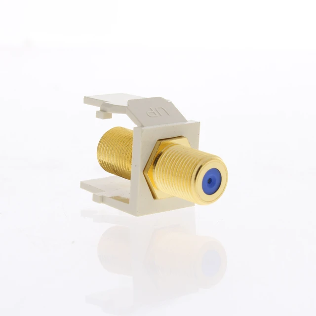 Alt view image 2 of 3 - Leviton QuickPort F-Type Adapter