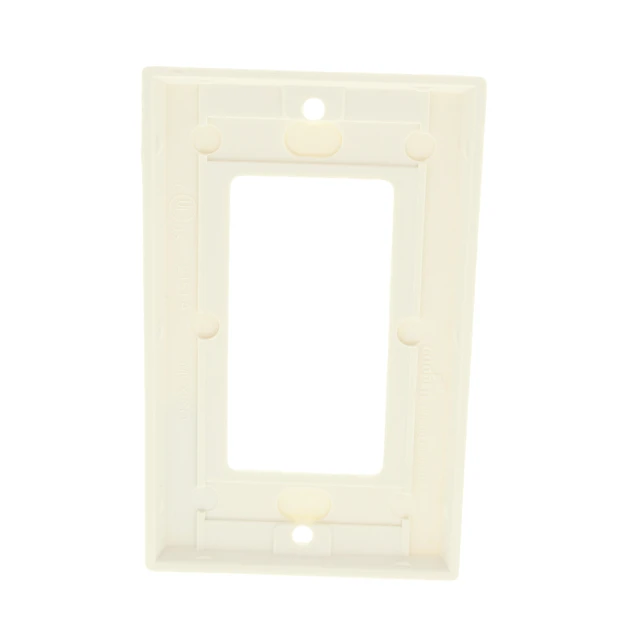 Alt view image 3 of 3 - Cooper 2151LA Light Almond Single Gang Decorator Wall Plate
