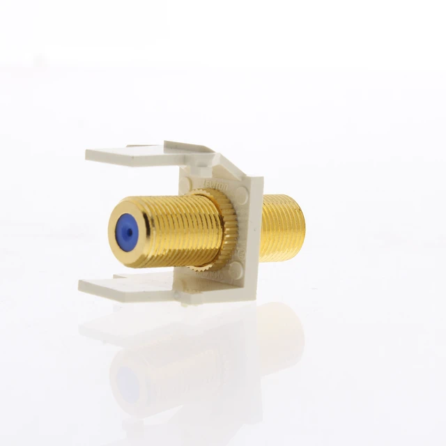 Alt view image 3 of 3 - Leviton QuickPort F-Type Adapter
