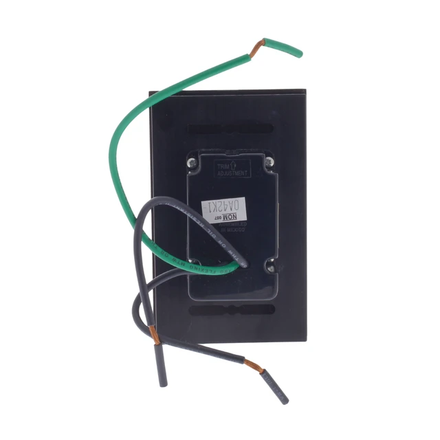 Alt view image 2 of 3 - Leviton Brown Renoir 3-Way Slide Dimmer Switch 1000VA Magnetic Low Voltage 1000W Incandescent 71113