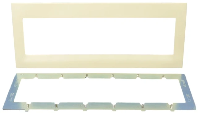 Main image of Leviton ACWP6-A 6-Gang Natural-Colored Acenti Screwless Snap-On Mount Wallplate