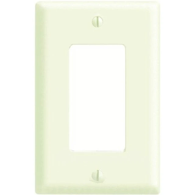 Alt view image 2 of 2 - Leviton 1 Socket Faceplate