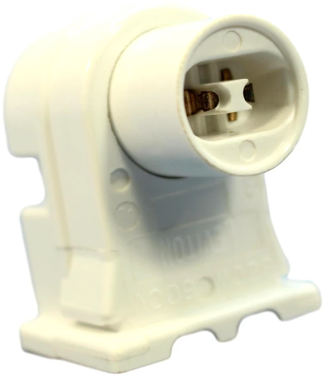 Main image of Leviton 13550 High Output Recessed Double Contact Plunger Fluorescent Lampholder