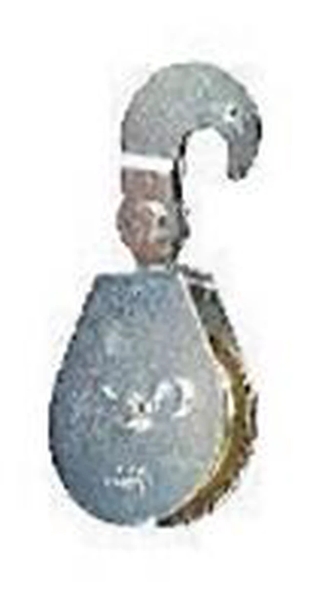 Main image of National Hardware 3215BC 3" Zinc Plated Swivel Hook Single Pulley N229-005