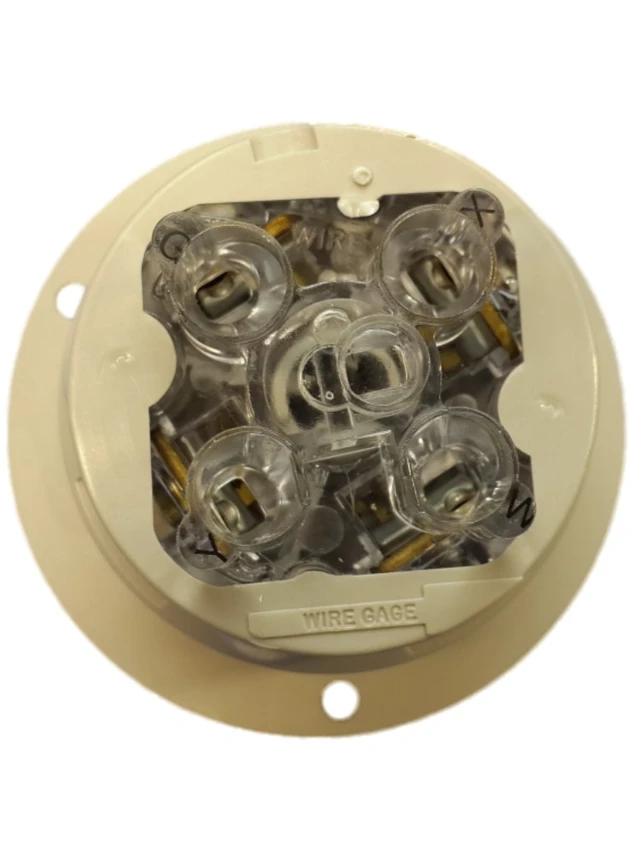 Alt view image 2 of 2 - Leviton Gray L14-20R Locking Flanged Inlet Turn Twist Plug 20A 125 250V 2415-GY