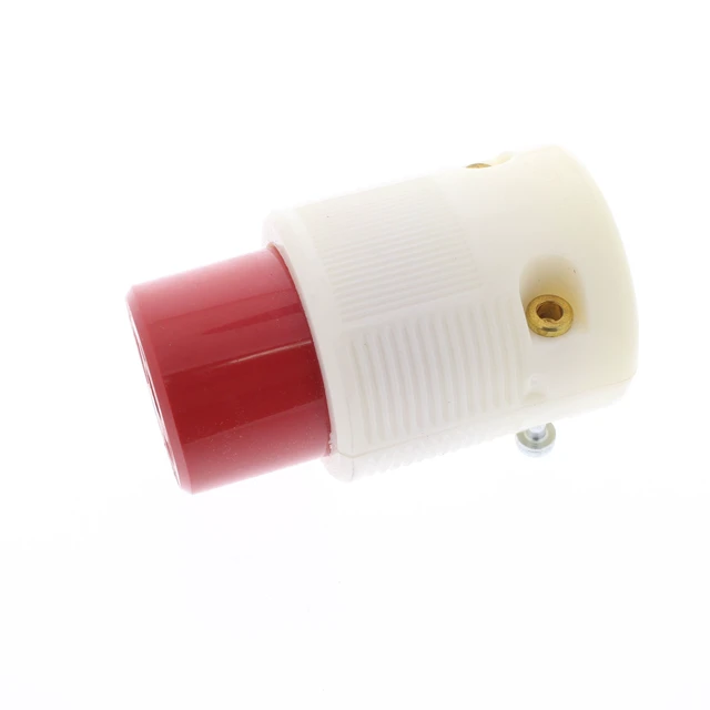 Alt view image 2 of 4 - Leviton Twist Turn Locking Connector Plug NEMA L11-20R 20A 3Ø 250V 3P3W 71120-C