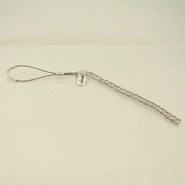 Main image of Cooper/Arrow Hart SGO50 Cable Support Grip, Standard Duty, Offset Eye, 0.50-0.61" Capacity Range, 4" Bale, 11" Closed Mesh, Tin-Coated Bronze