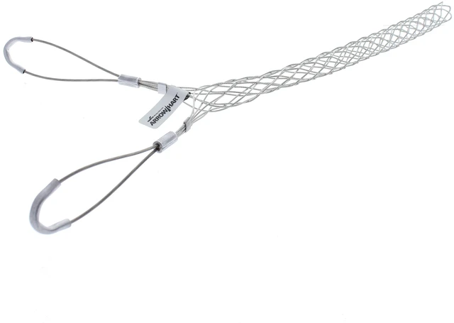Main image of Cooper/Arrow Hart SGD100 Cable Support Grip, Standard Duty, Double Eye, 1.00-1.24" Capacity Range, 5" Bale, 15" Closed Mesh Length, Tin-Coated Bronze