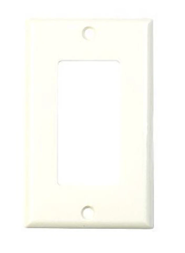 Alt view image 3 of 3 - Cooper 2151LA Light Almond Single Gang Decorator Wall Plate