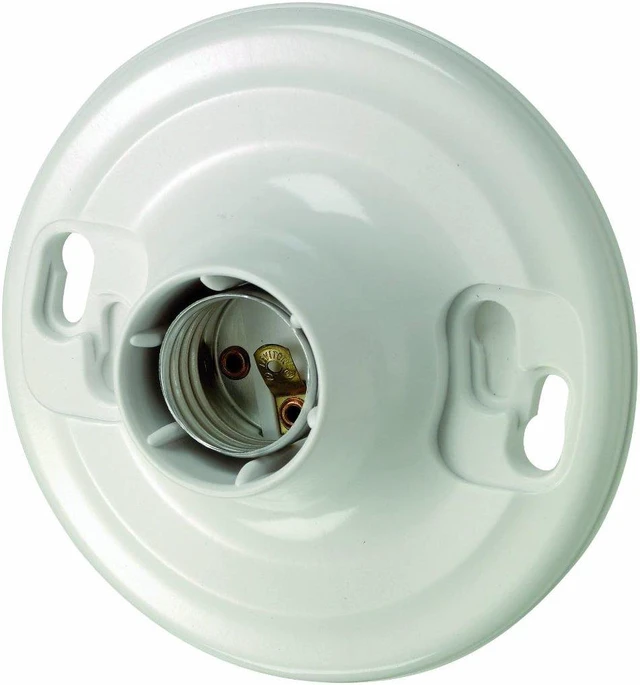 Alt view image 3 of 6 - Leviton Keyless Lampholder 103-08829-CW4 Unit: EACH